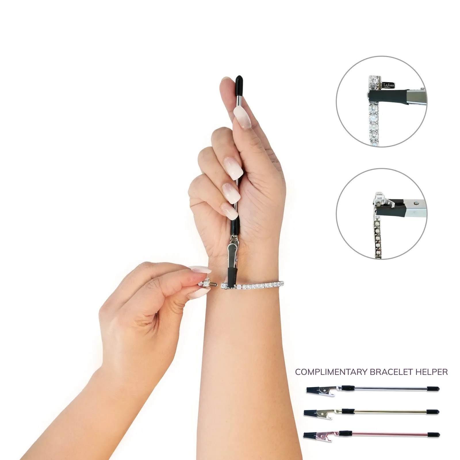 0.55 CTW Station Bracelet