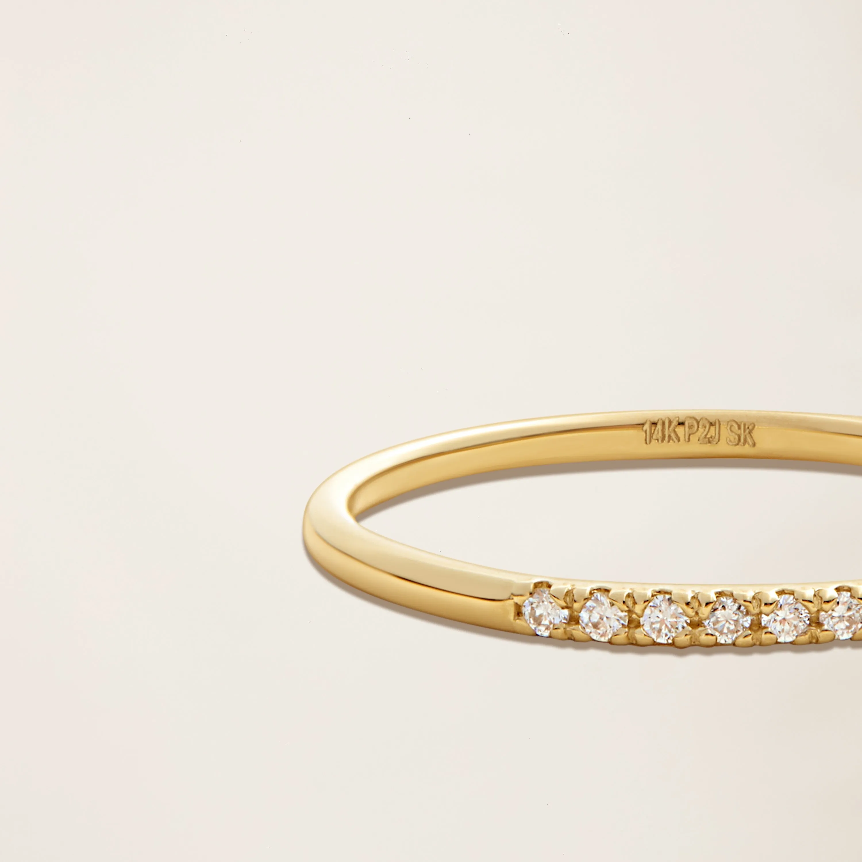 14k Gold Stacker Ring Set