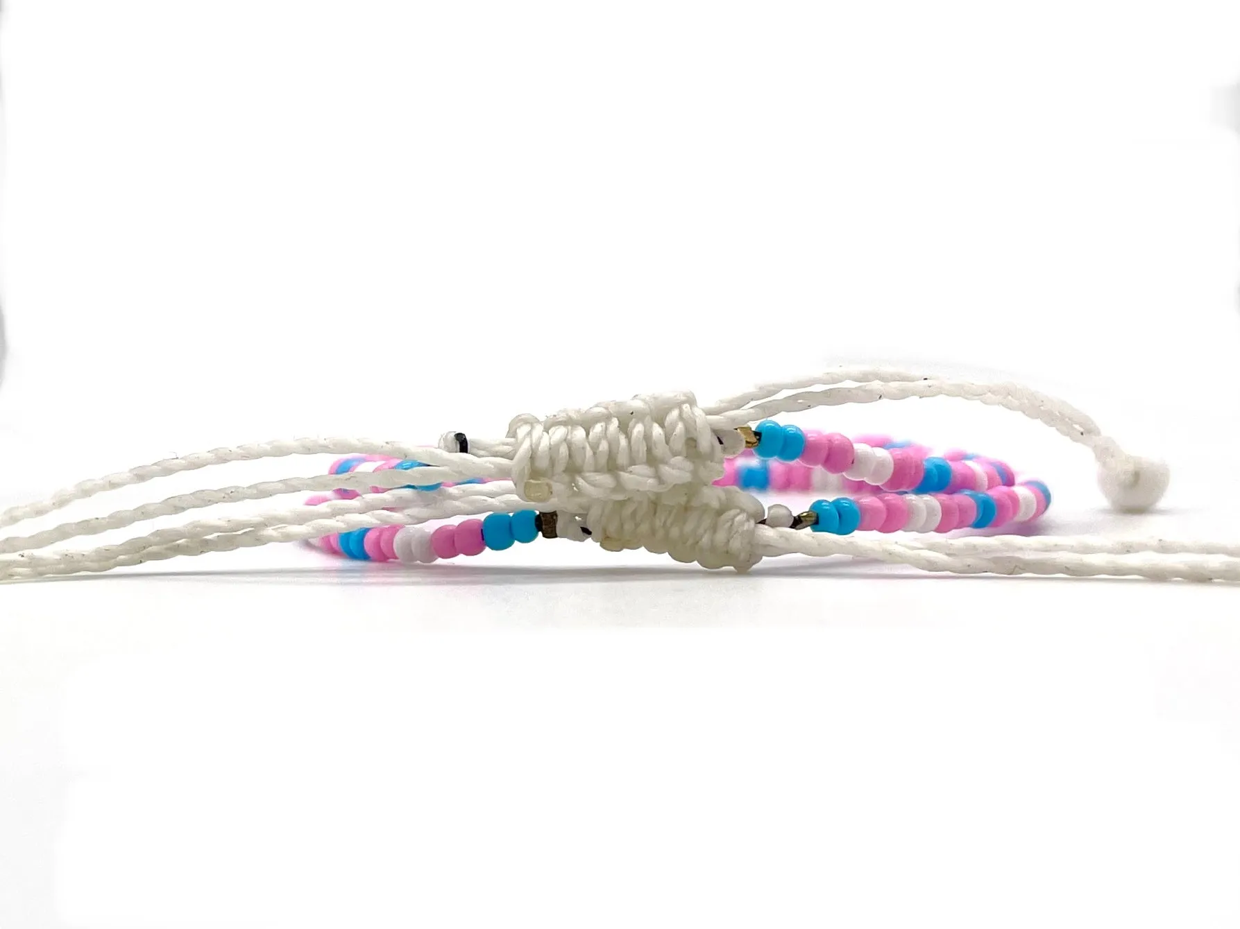 2-PACK Trans Pride Adjustable Bracelets