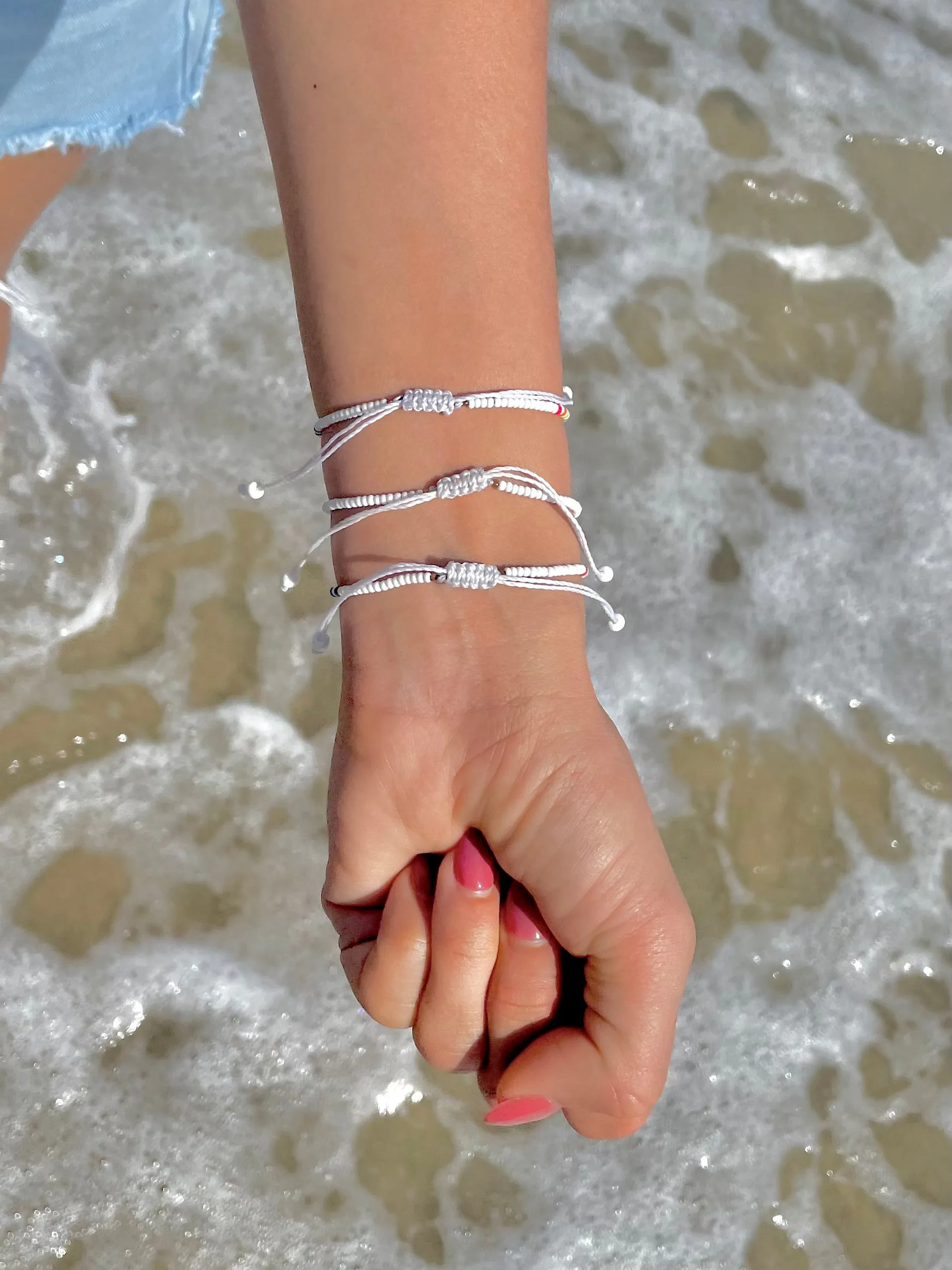 2-PACK Trans Pride Adjustable Bracelets
