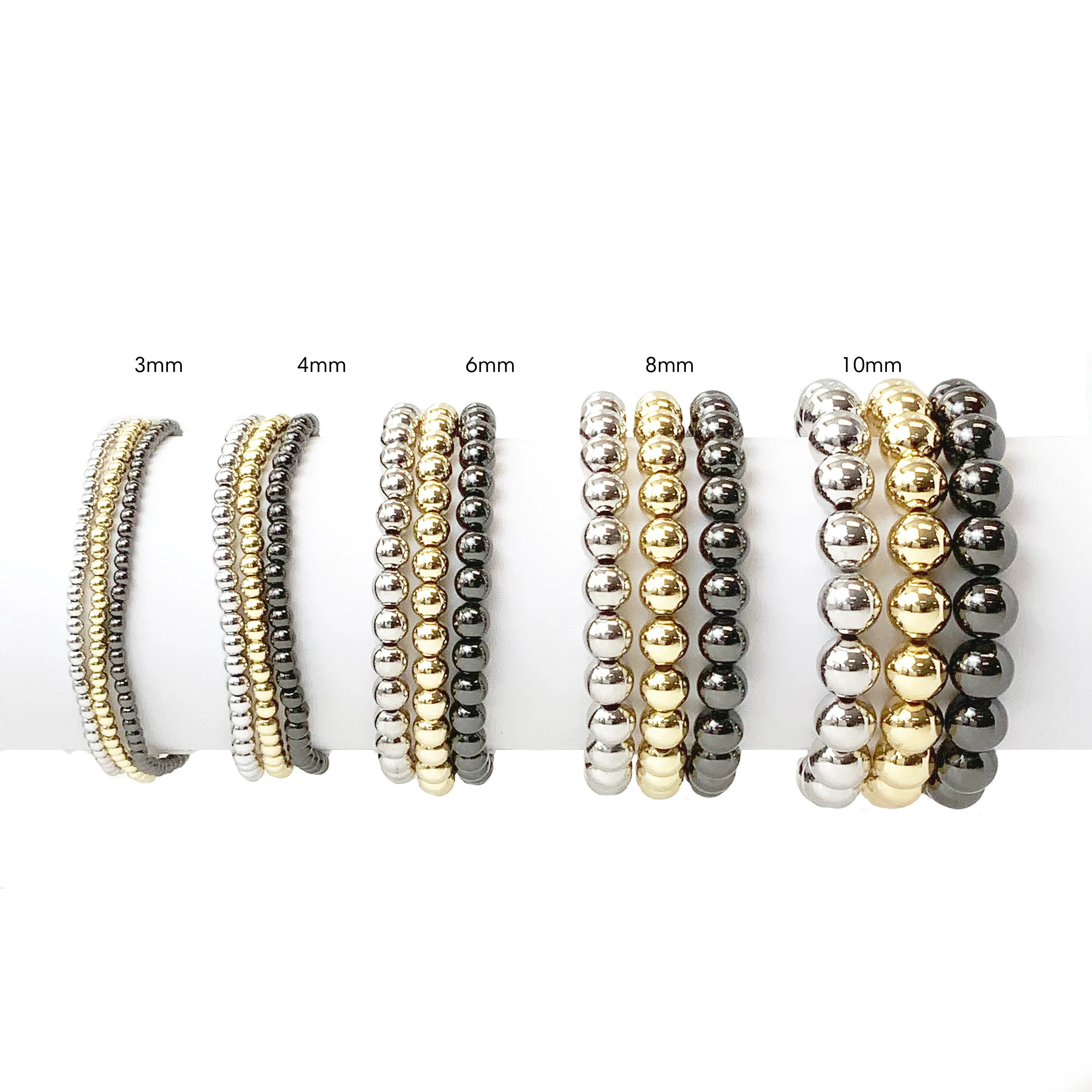 6mm Beaded Bracelets