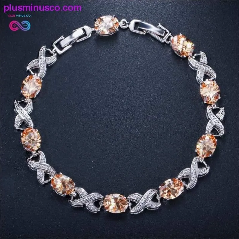 925 Solid Sterling Silver Created Moissanite Morganite Ruby