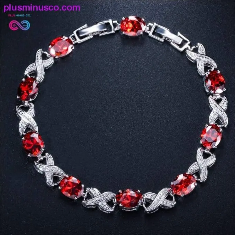 925 Solid Sterling Silver Created Moissanite Morganite Ruby