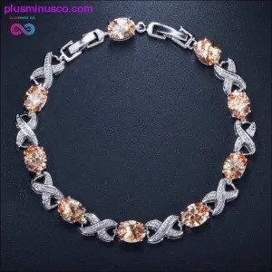925 Solid Sterling Silver Created Moissanite Morganite Ruby