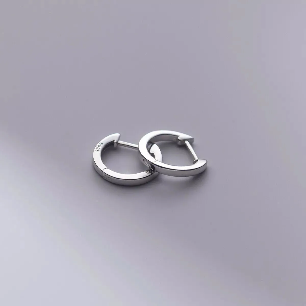 925 Sterling Silver Huggie Hoop Earrings | Women's Jewelry | Ideal Love Gifts