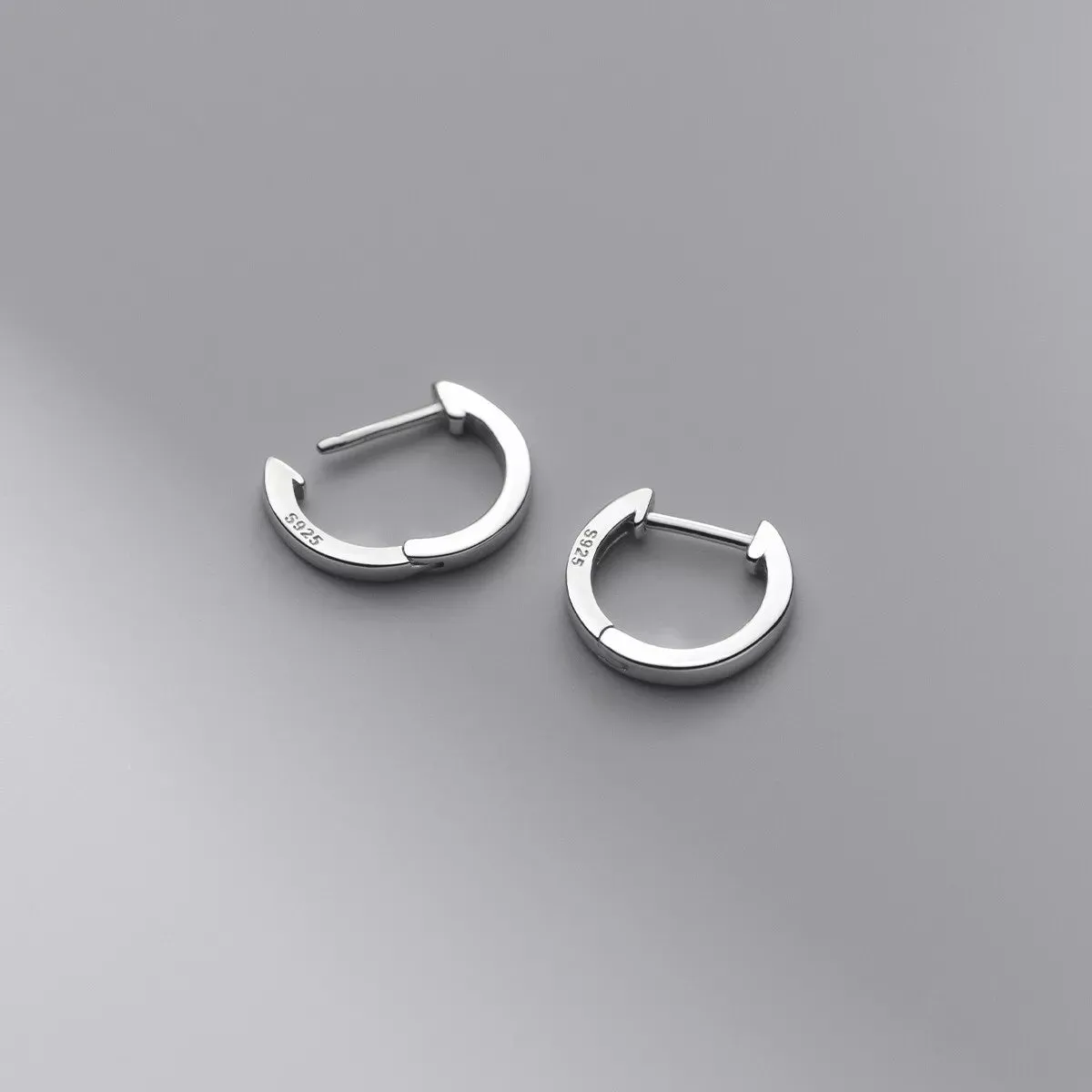 925 Sterling Silver Huggie Hoop Earrings | Women's Jewelry | Ideal Love Gifts