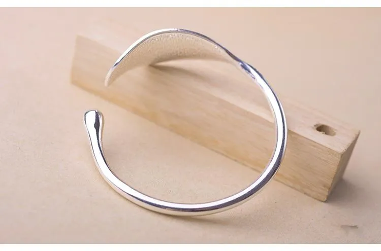925 Sterling Silver Leaf Bracelets