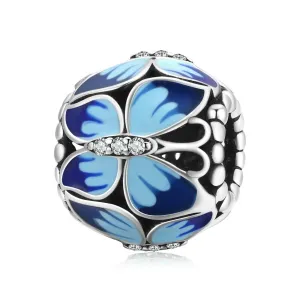 925 Sterling Silver Vintage Butterfly Beads For Diy Bracelets & Necklaces