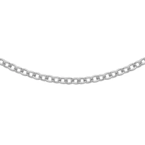 9K White Gold 40 Trace Chain /16’’