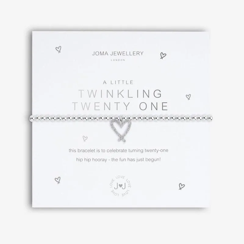 A Little Twinkling Twenty One Bracelet