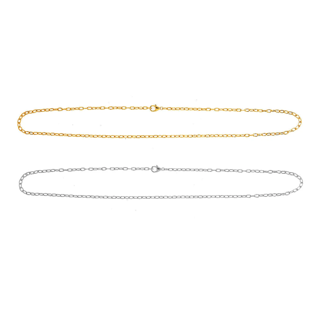 Achara Classic Cable Chain 18 Inch Necklace