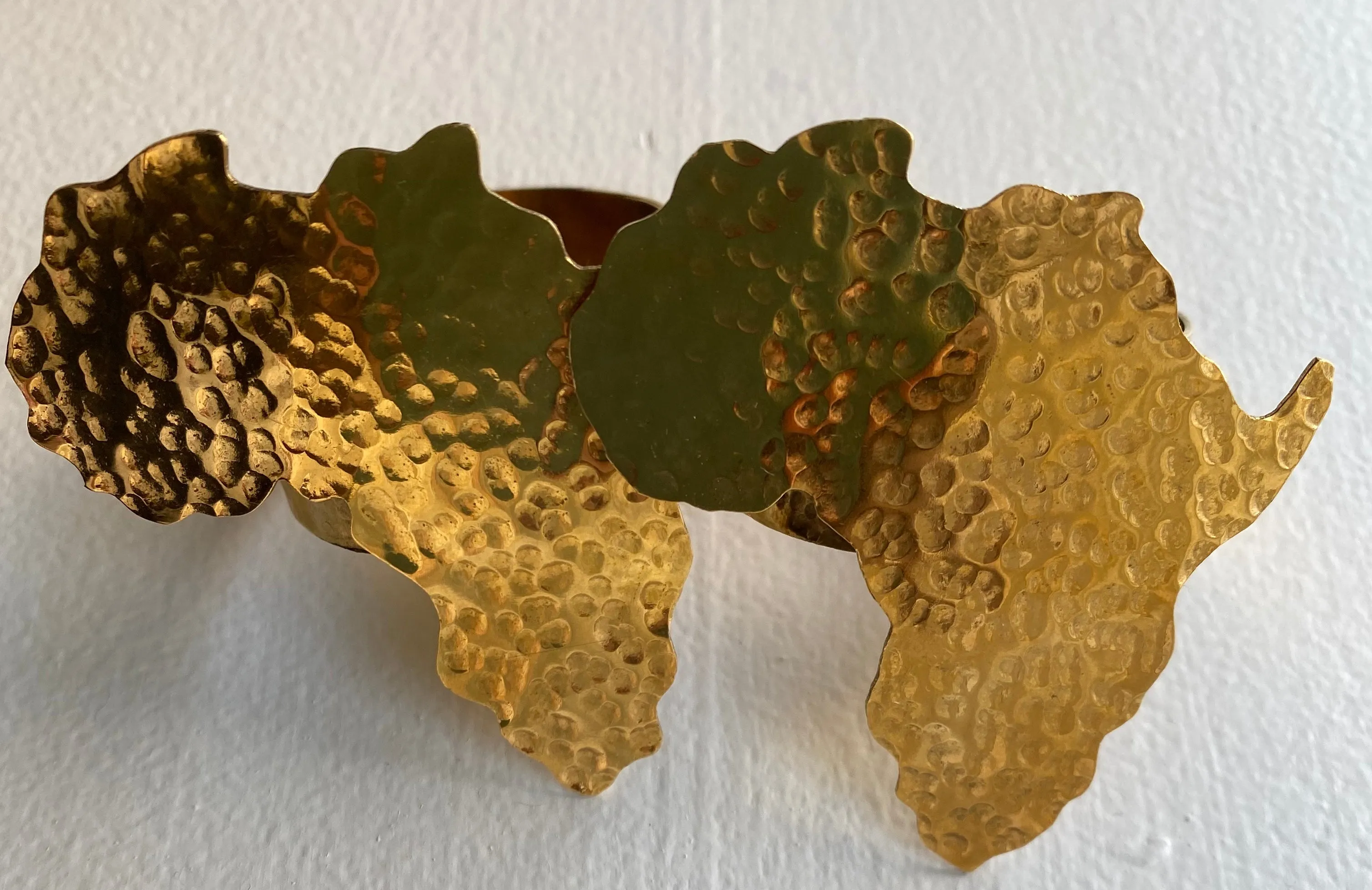 Africa Napkin Rings-Gold