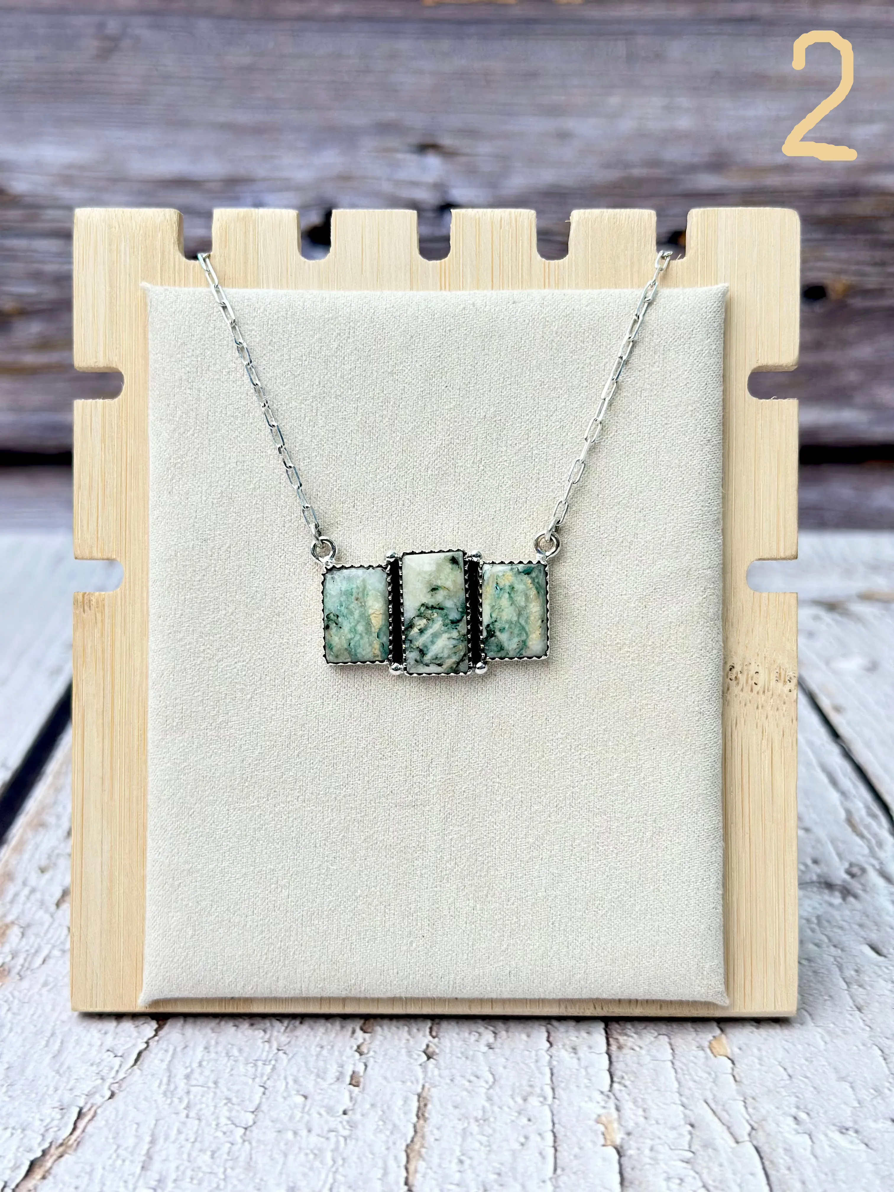 Bar Slab Necklaces