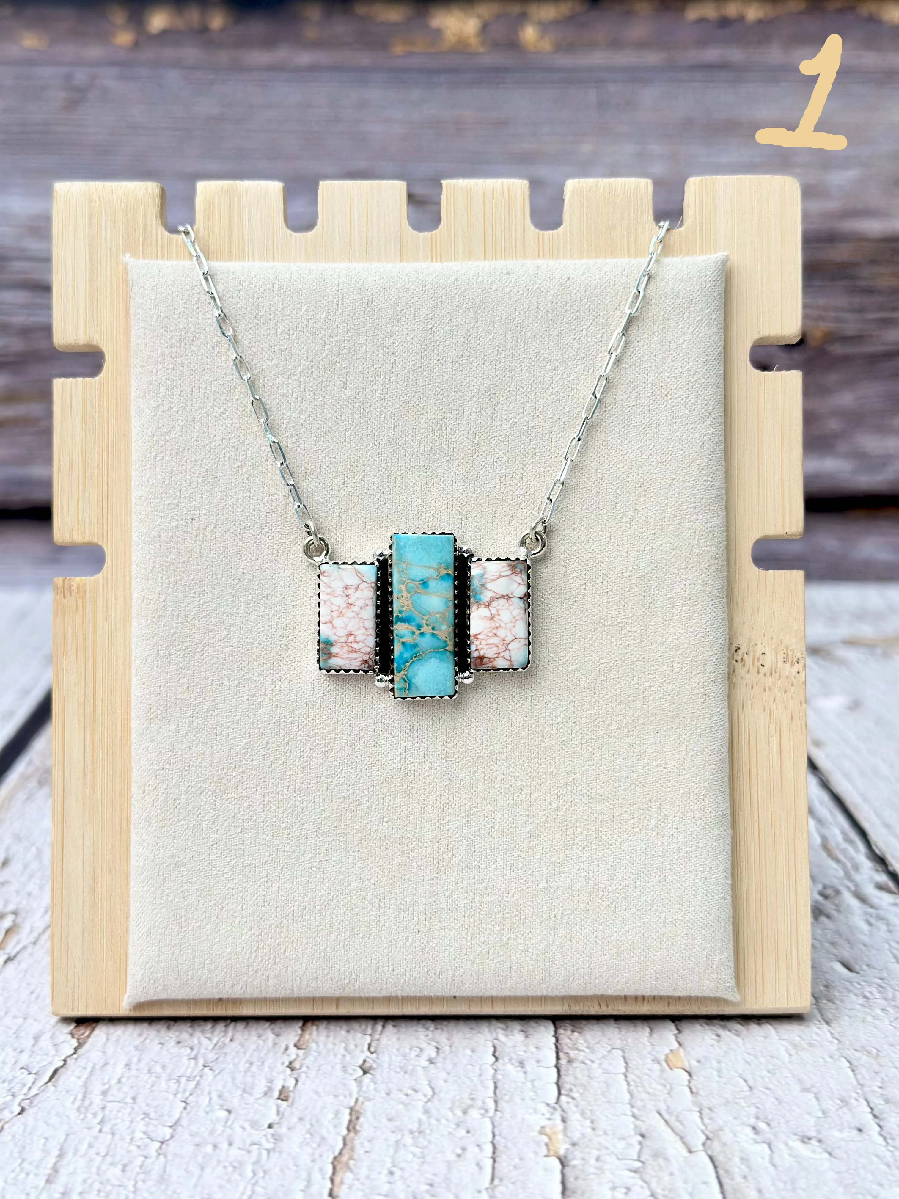 Bar Slab Necklaces