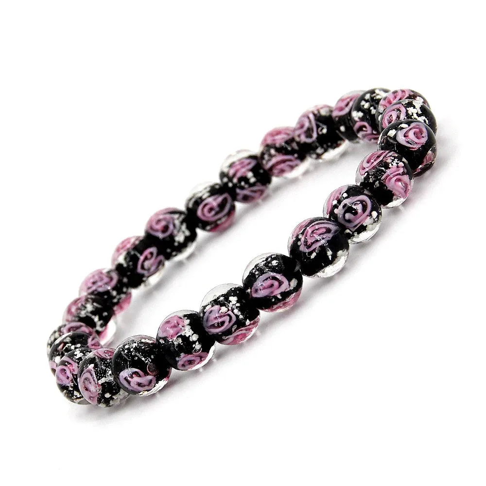 bracelets for women,Rose Bracelet charming lady,stretch bracelet
