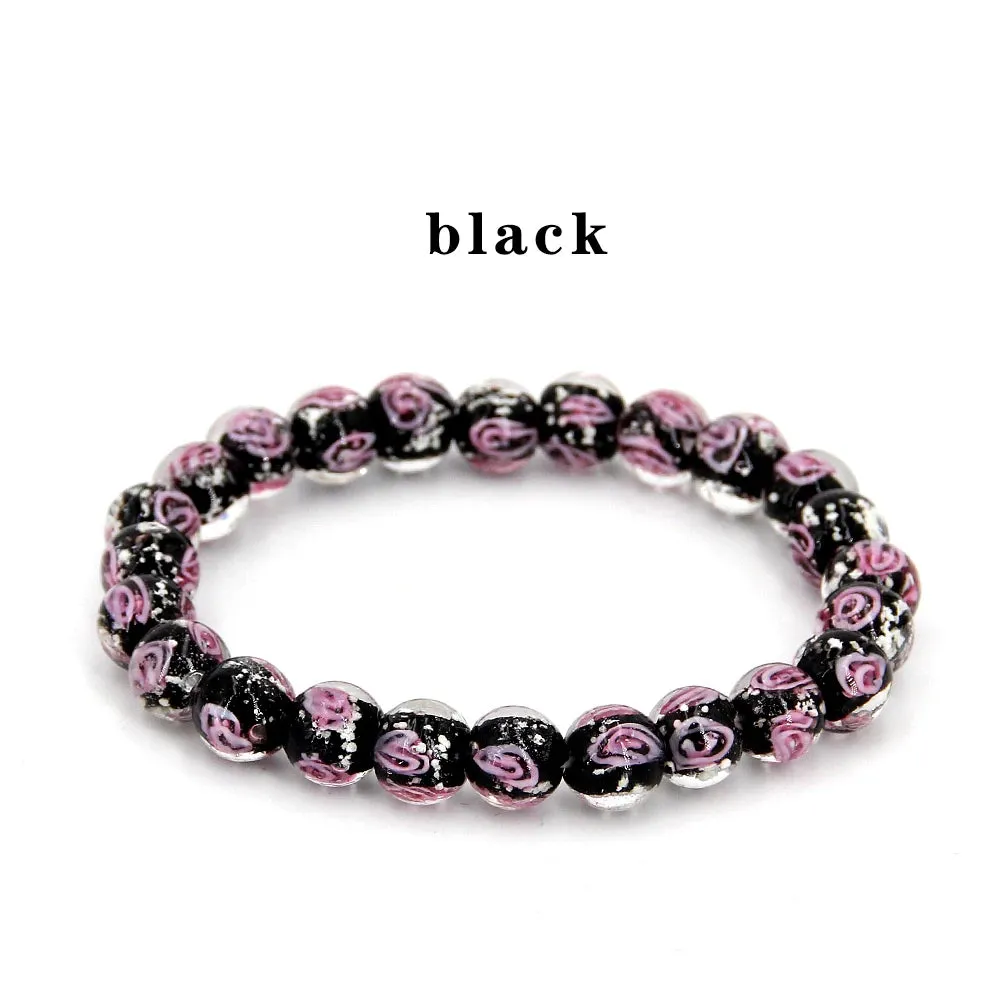 bracelets for women,Rose Bracelet charming lady,stretch bracelet