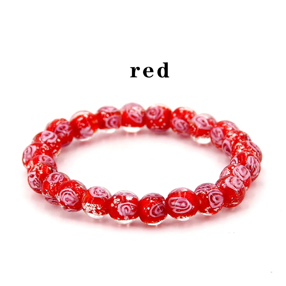 bracelets for women,Rose Bracelet charming lady,stretch bracelet