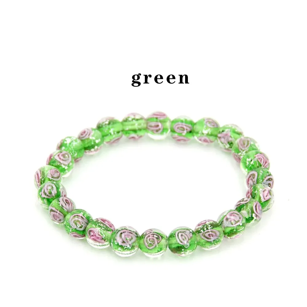 bracelets for women,Rose Bracelet charming lady,stretch bracelet