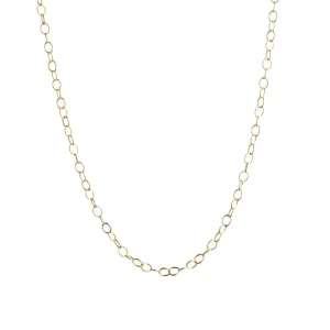 Chain 18K Yellow Gold Large Link Necklace
