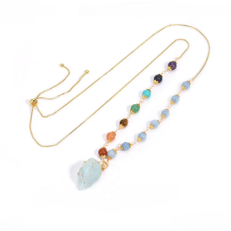 Chakra Crystal Necklace