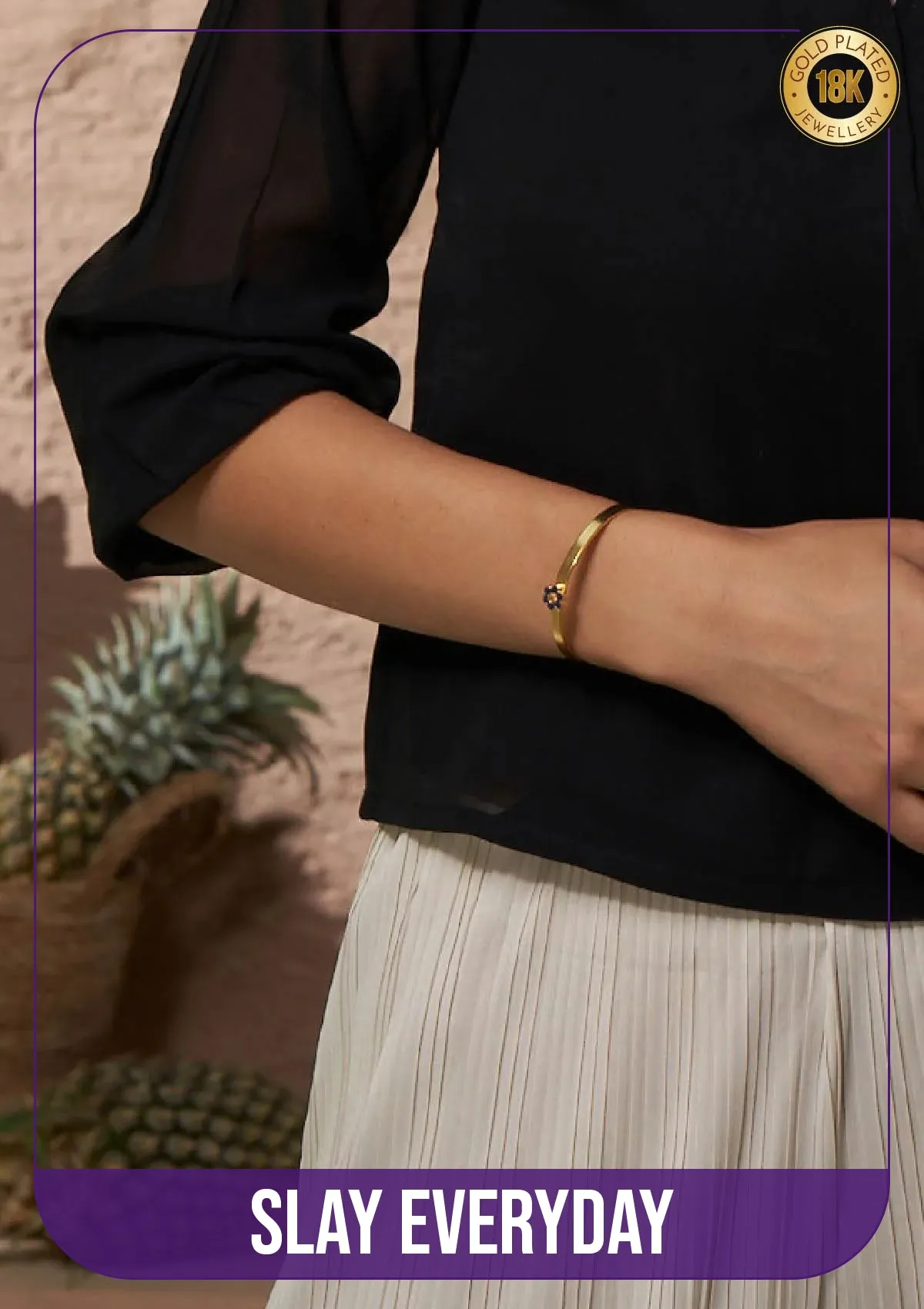 Charming Neon Bracelet (Blue)