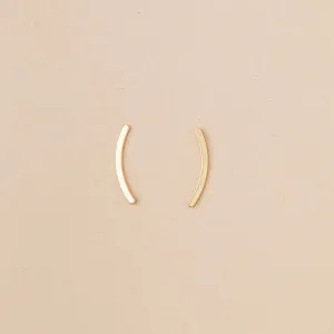 Comet Curve Refined Earring