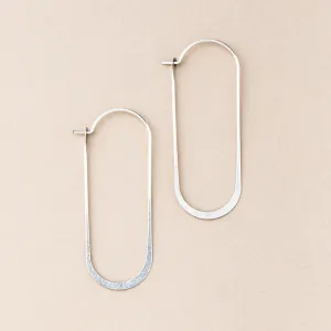 Cosmic Oval refined earring