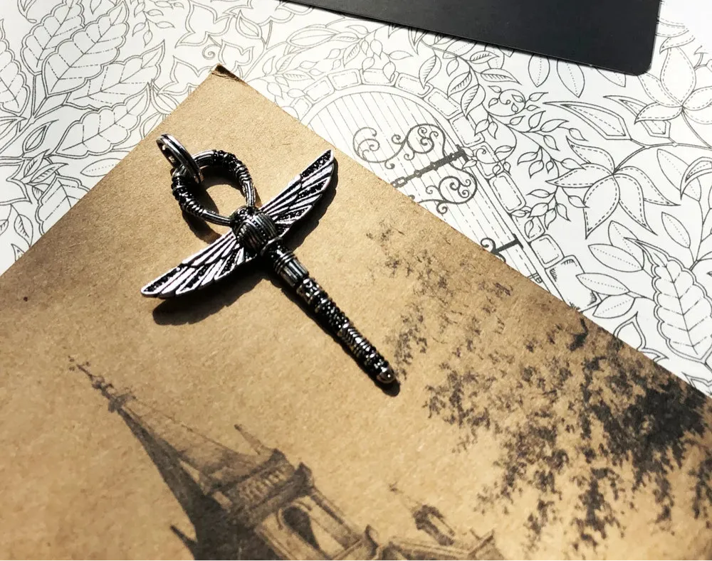 Cross of Life Ankh & Scarab Necklace