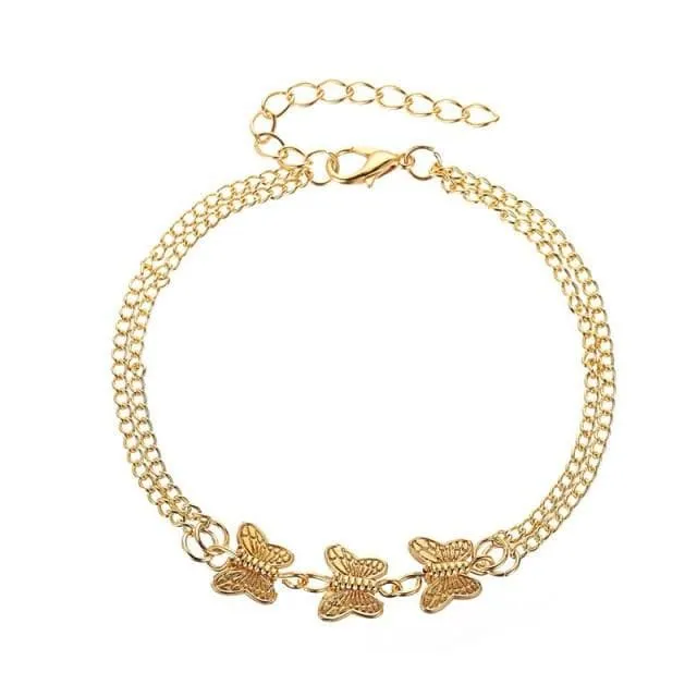 CRYSTAL BUTTERFLY PENDANT JEWELRIES