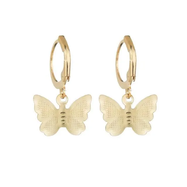 CRYSTAL BUTTERFLY PENDANT JEWELRIES