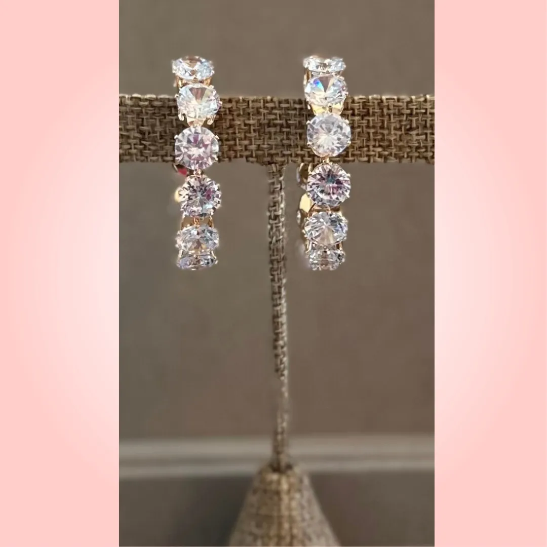 Crystals Earrings -Lale