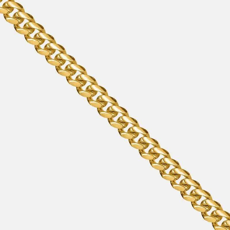 Cuban Link Chain Stack (3mm) - Gold