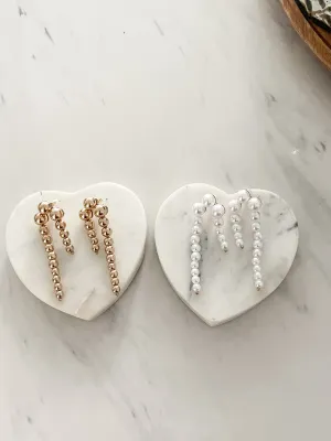 ELEGANT BALL EARRINGS
