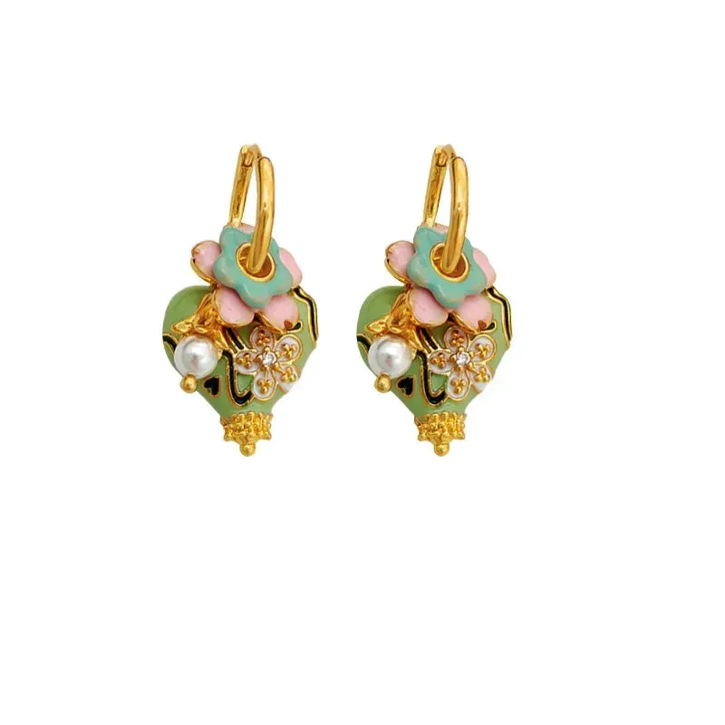 Elegant Heart Earrings