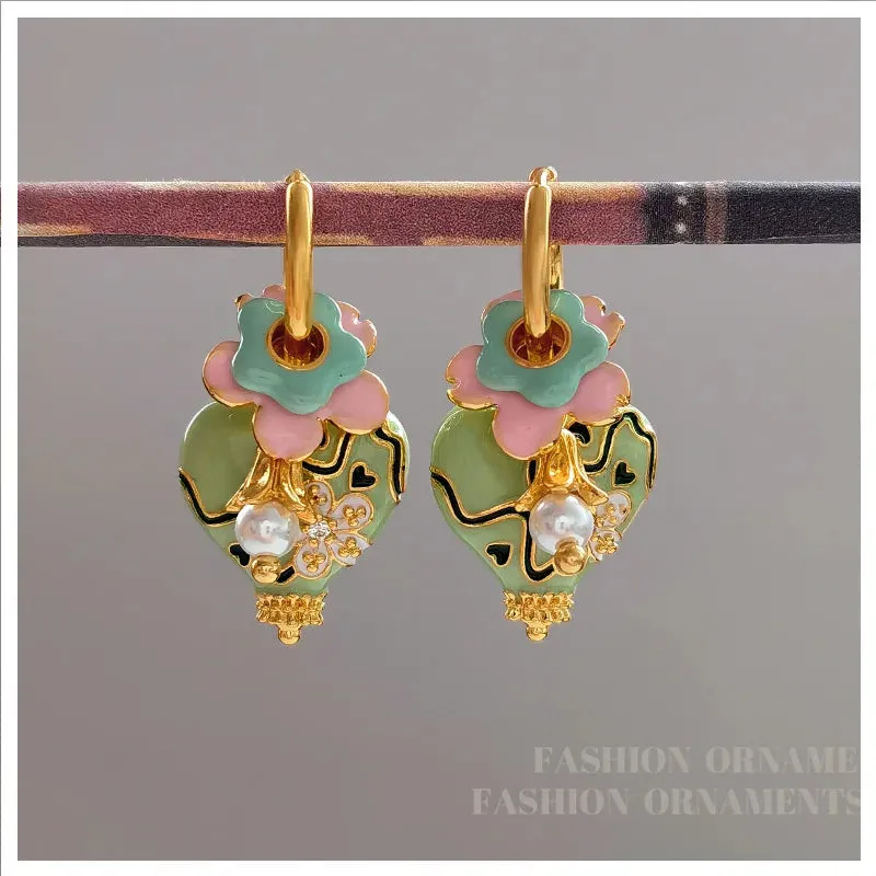Elegant Heart Earrings