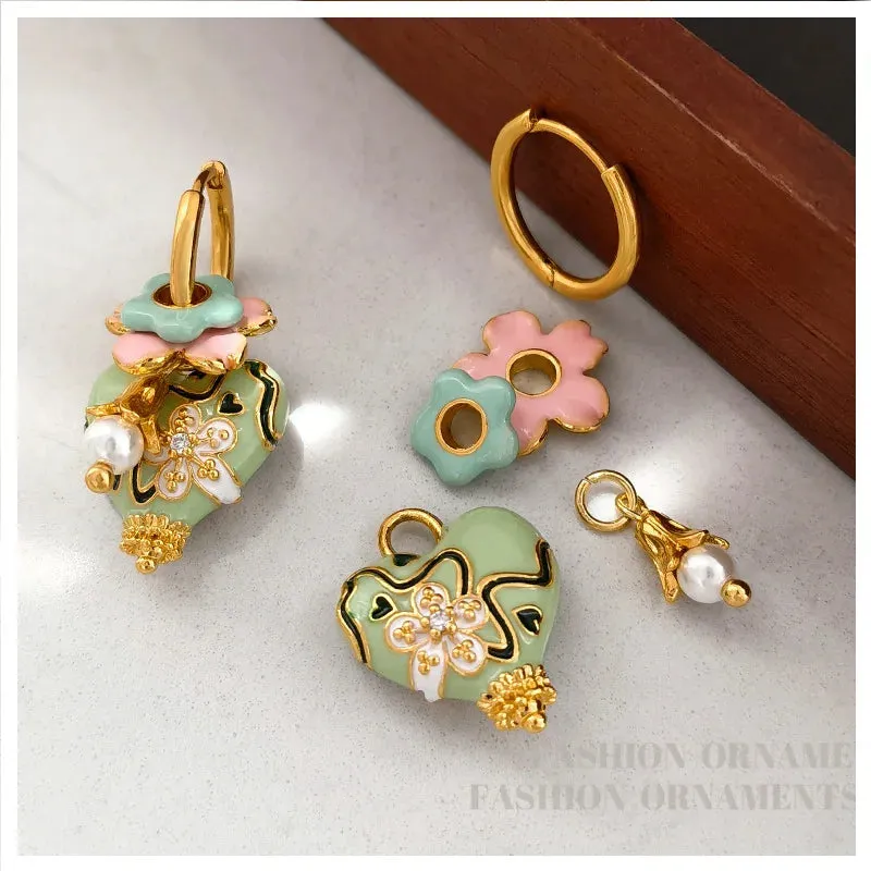 Elegant Heart Earrings