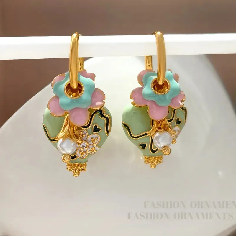 Elegant Heart Earrings