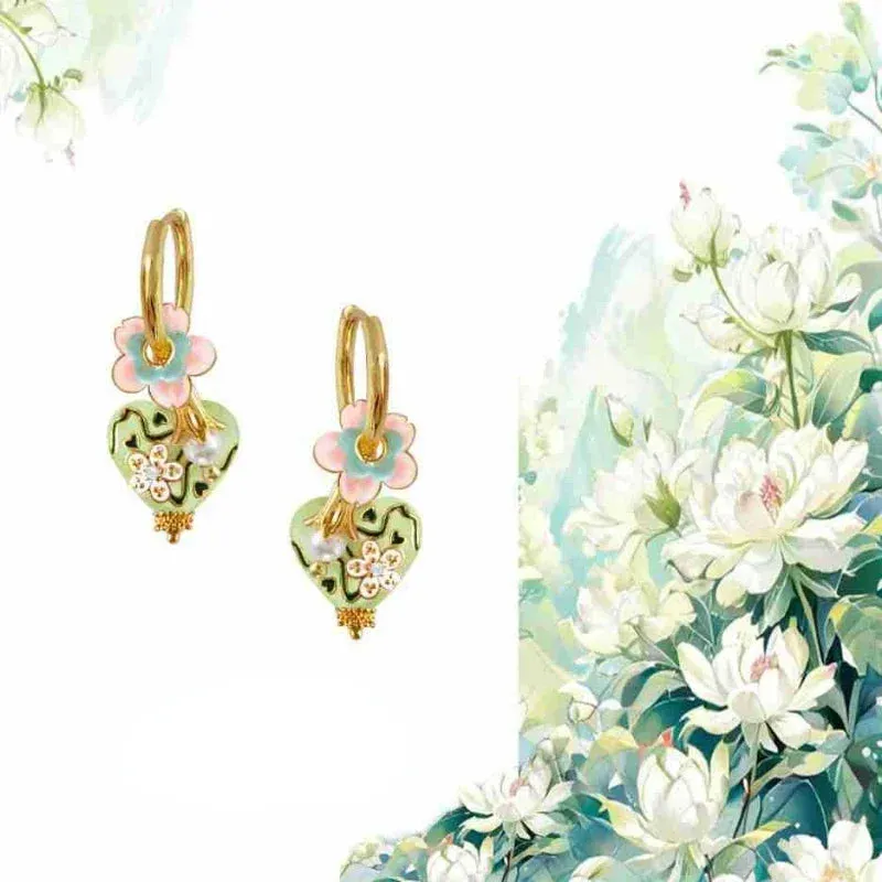 Elegant Heart Earrings