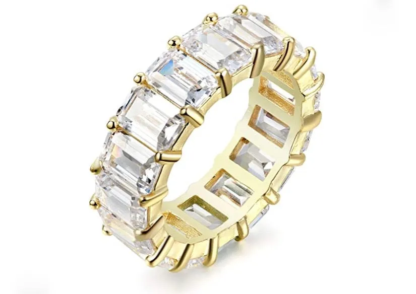Emerald Eternity Band
