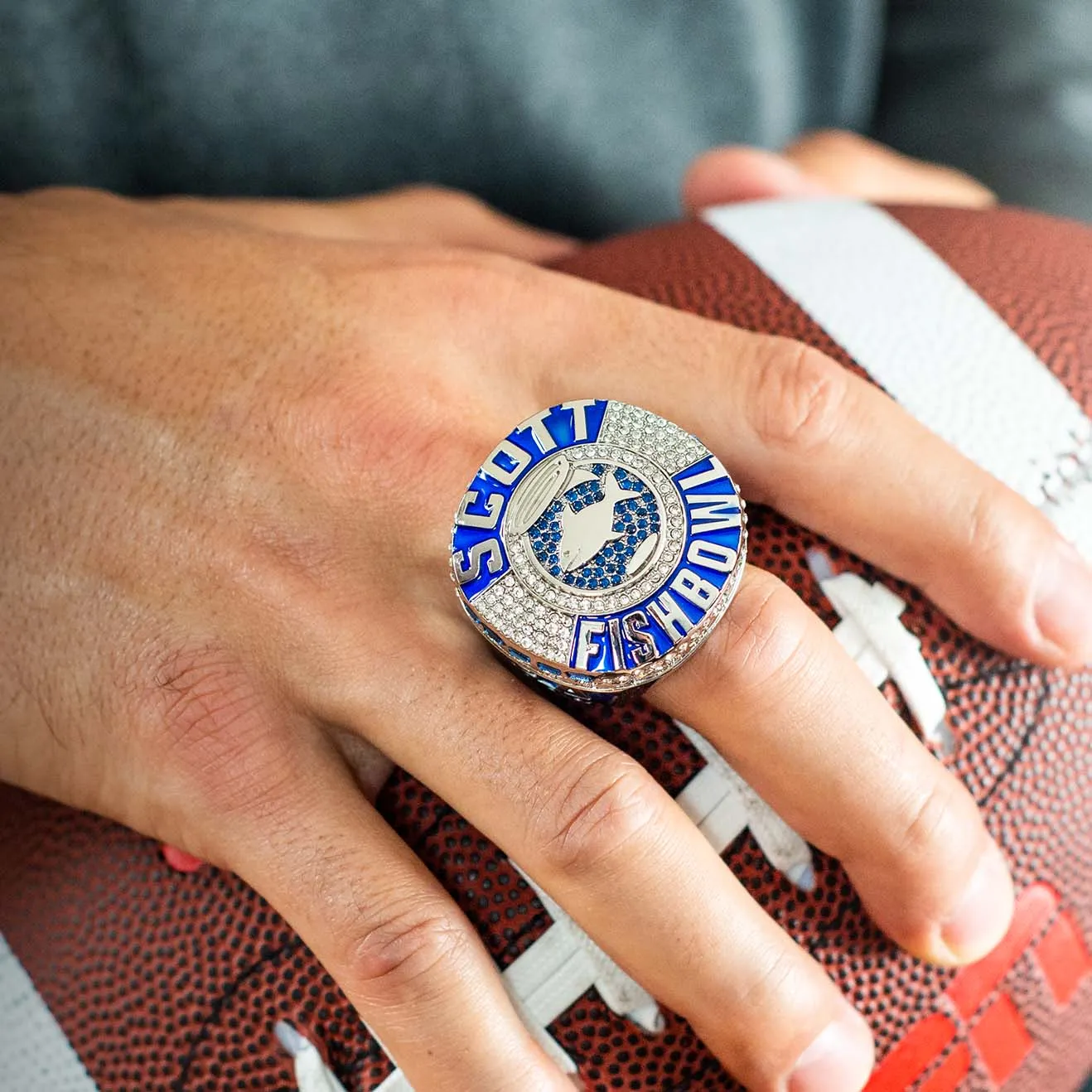 Exclusive Scott Fish Bowl Commemorative Ring