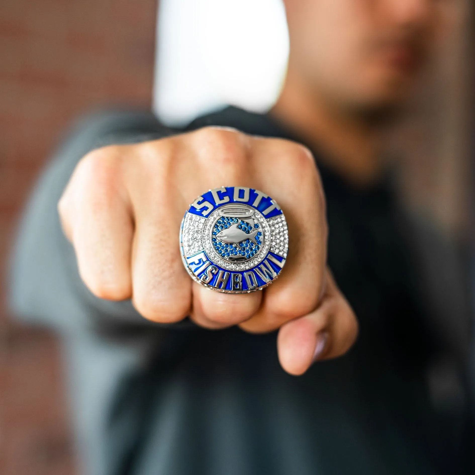 Exclusive Scott Fish Bowl Commemorative Ring
