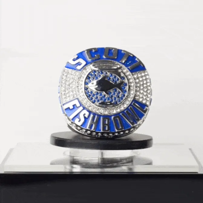Exclusive Scott Fish Bowl Commemorative Ring