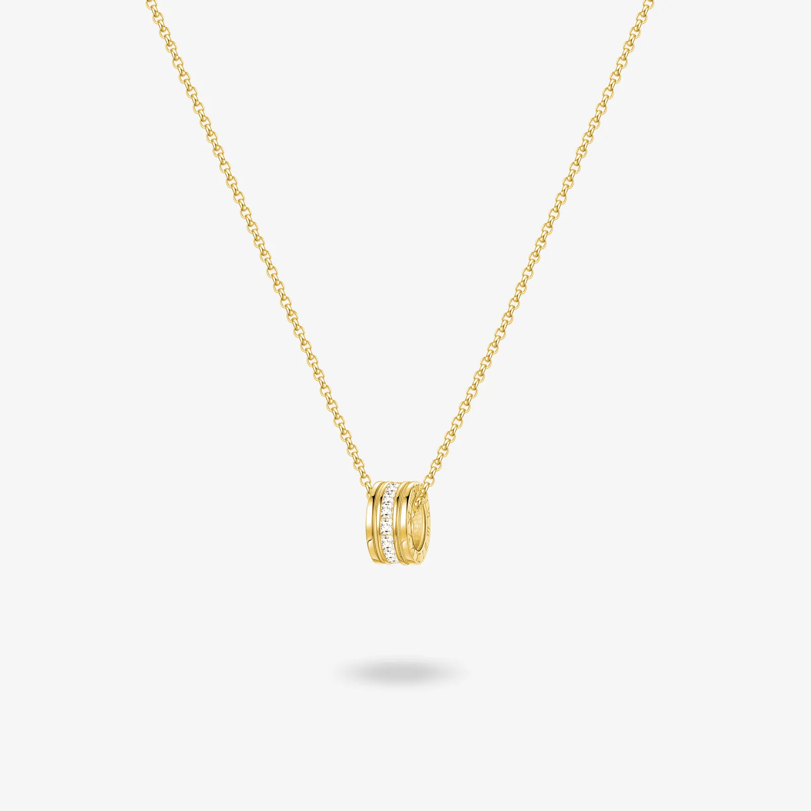 FANCIME "Our Commitment" Matching Sterling Silver Necklaces