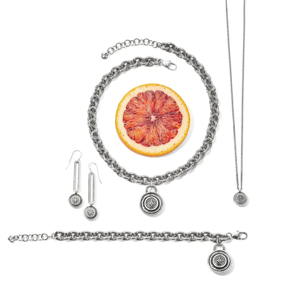 FERRARA PETITE DISC NECKLACE