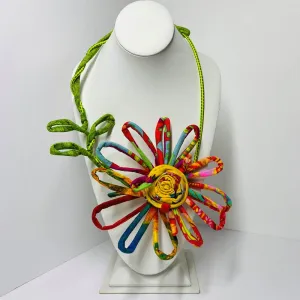 FICKLESTICKS Large Neck Flower - BLUES (NOT MULTI)