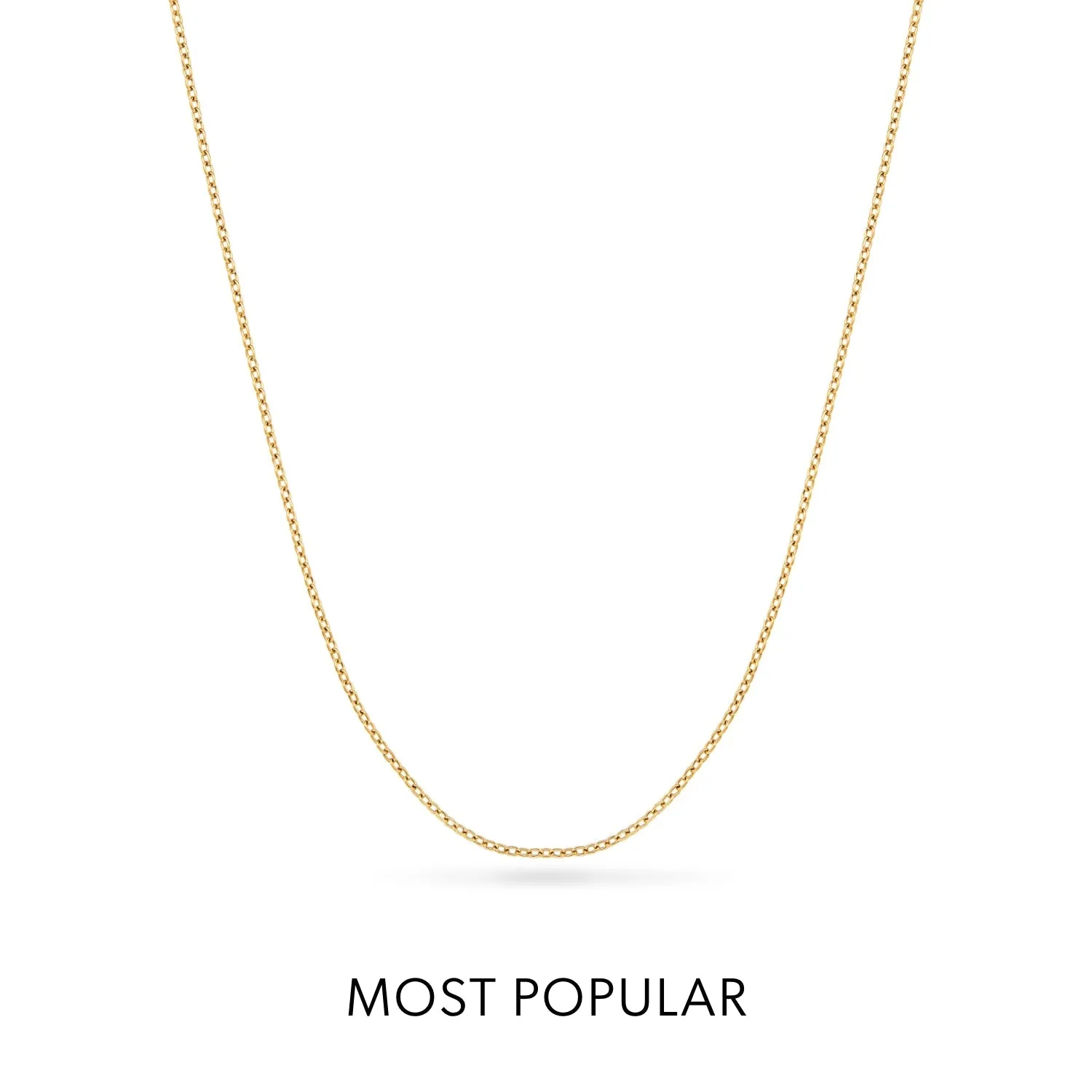Fine Chain Necklace (Gold)