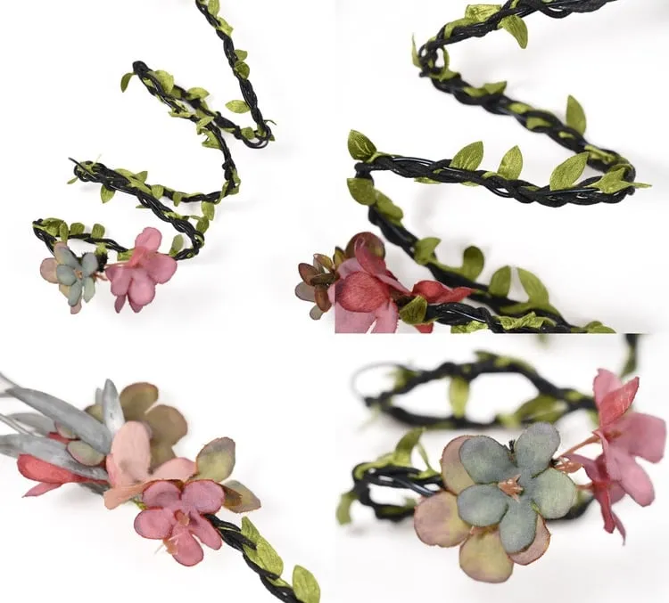 Floral Fairy Green Vines Bracelets