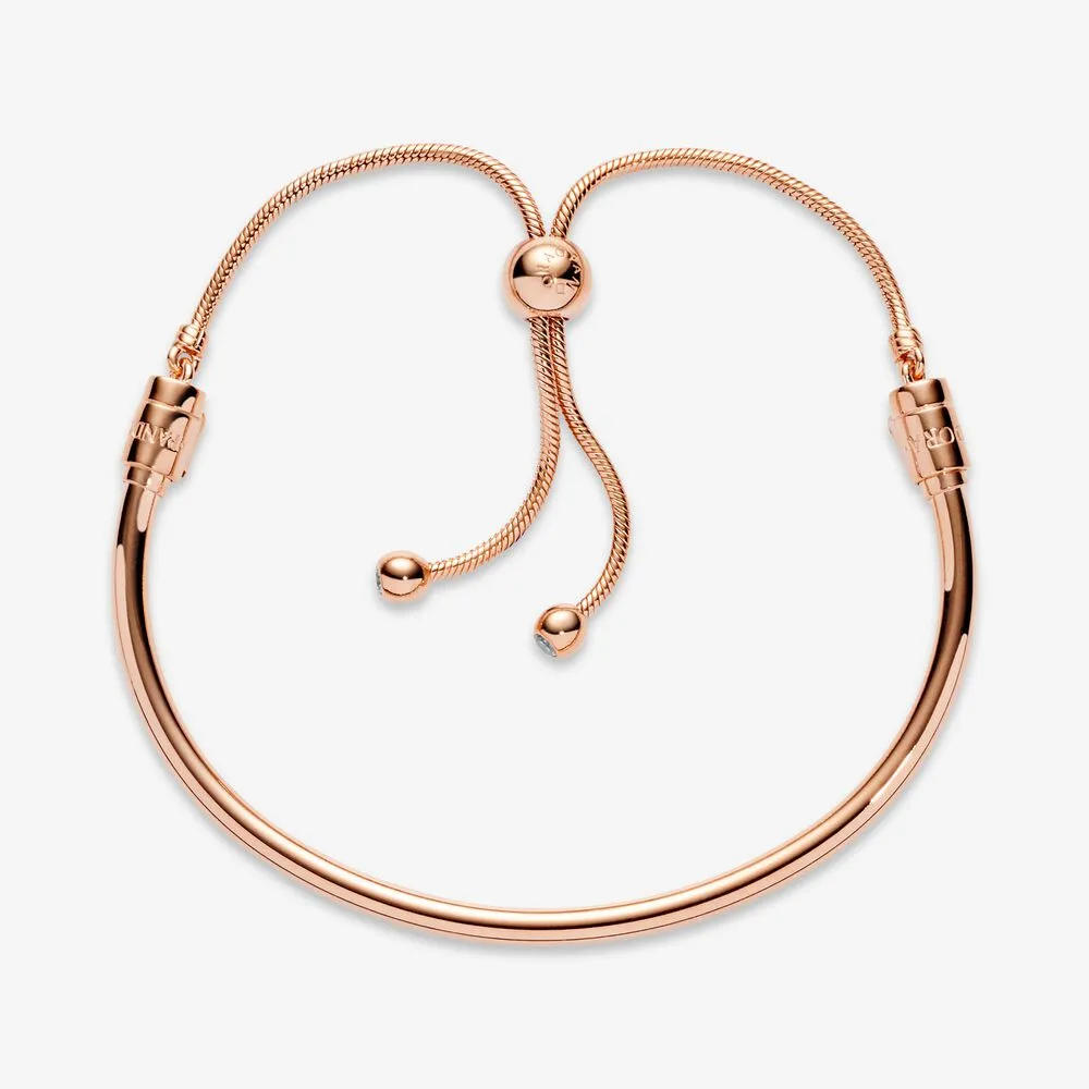 Flower Stem Slider Bracelet