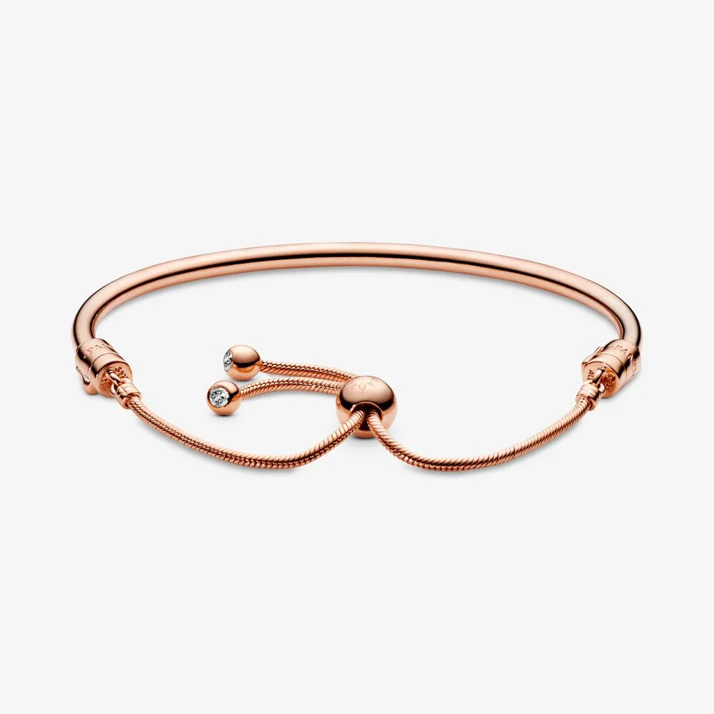 Flower Stem Slider Bracelet