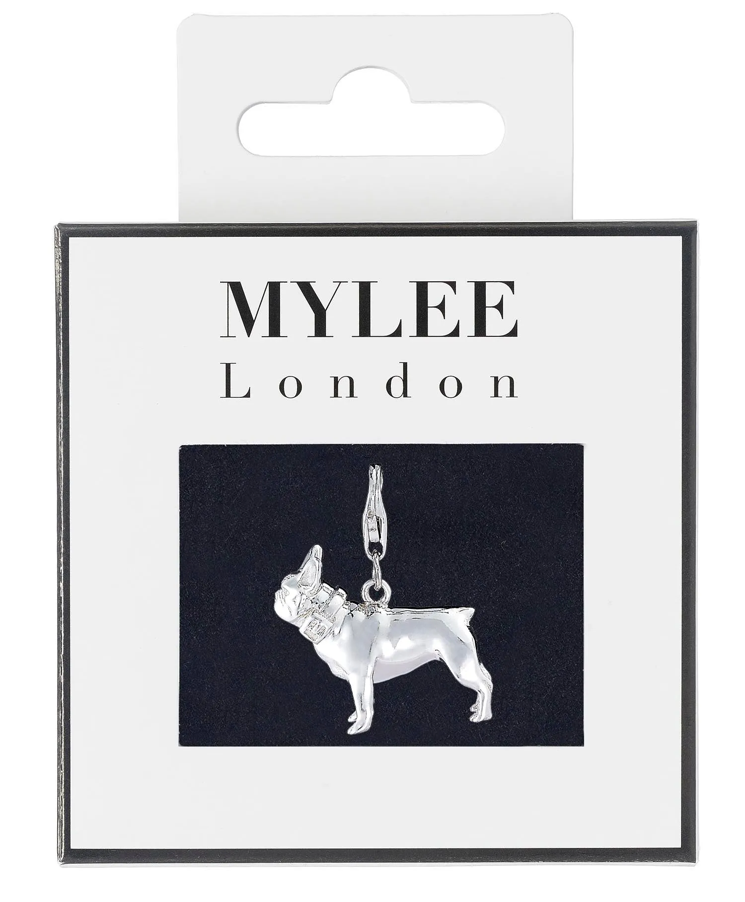 French Bulldog Silver Plated Charm